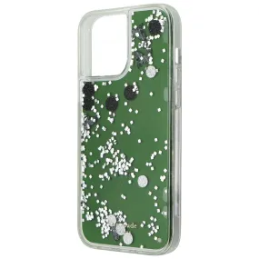 Kate Spade Zebra Liquid Glitter Series Case for iPhone 13 Pro Max - Black Multi