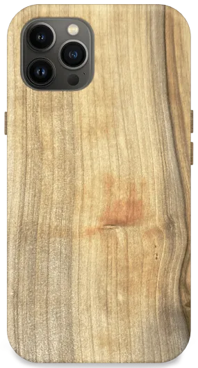 Kerf Select Sweetgum Wood Phone Case