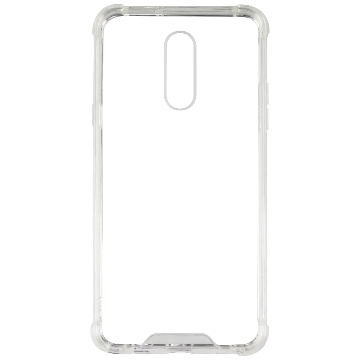 Key Hybrid Slim Hard Case for LG Stylo 5 Smartphone - Clear