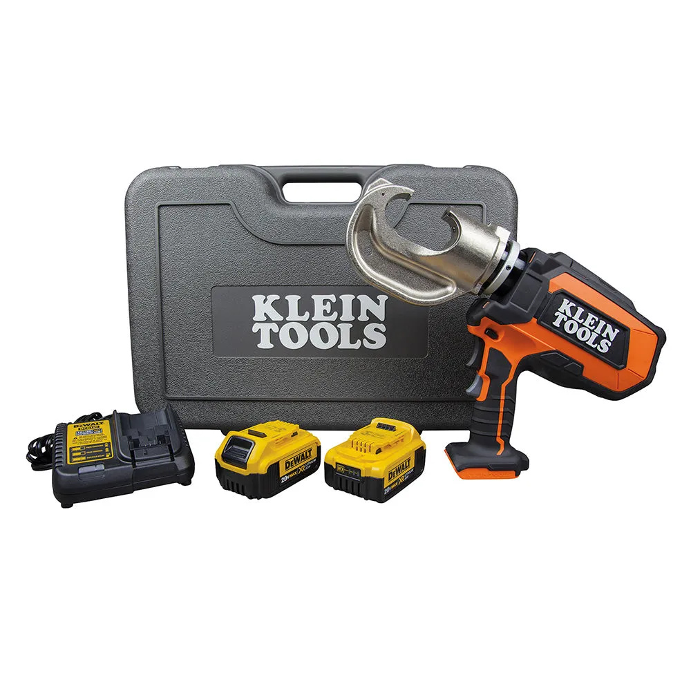 Klein BAT20-12T1651 Battery-Operated 12-Ton Crimper Kit