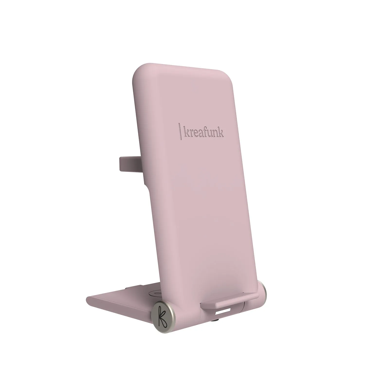 kreafunk | recharge plus wireless charger | dusty rose - LC