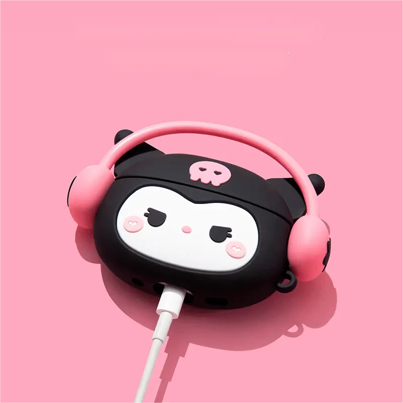 Kuromi My Melody Silicone AirPods Earphone Case SK494