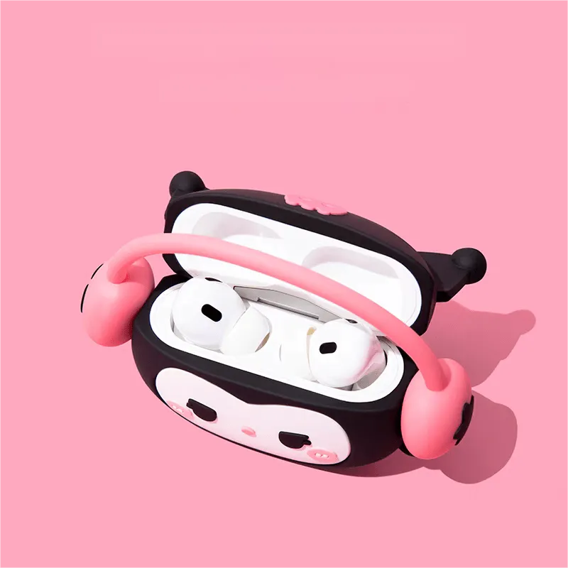 Kuromi My Melody Silicone AirPods Earphone Case SK494