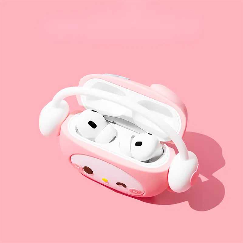 Kuromi My Melody Silicone AirPods Earphone Case SK494