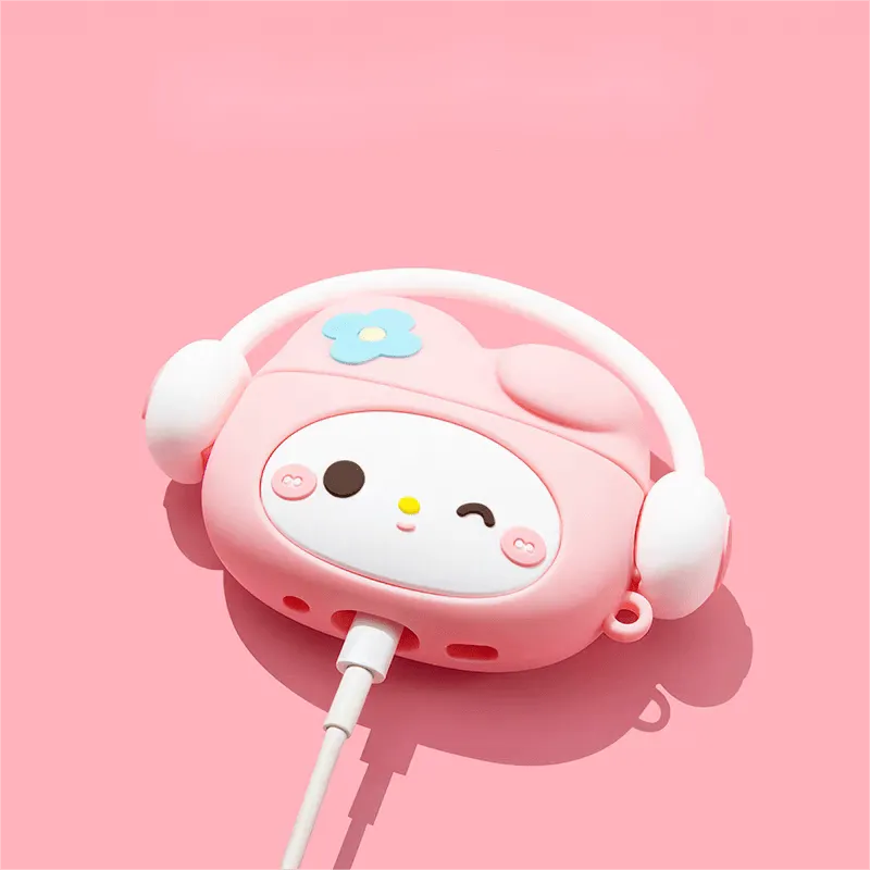 Kuromi My Melody Silicone AirPods Earphone Case SK494