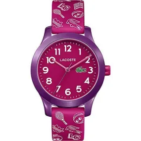 Lacoste Unisex Kids Analogue Classic Quartz Watch with Silicone Strap 2030012