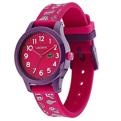 Lacoste Unisex Kids Analogue Classic Quartz Watch with Silicone Strap 2030012