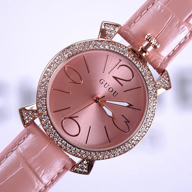 Large Numbers Scale Women's Watch