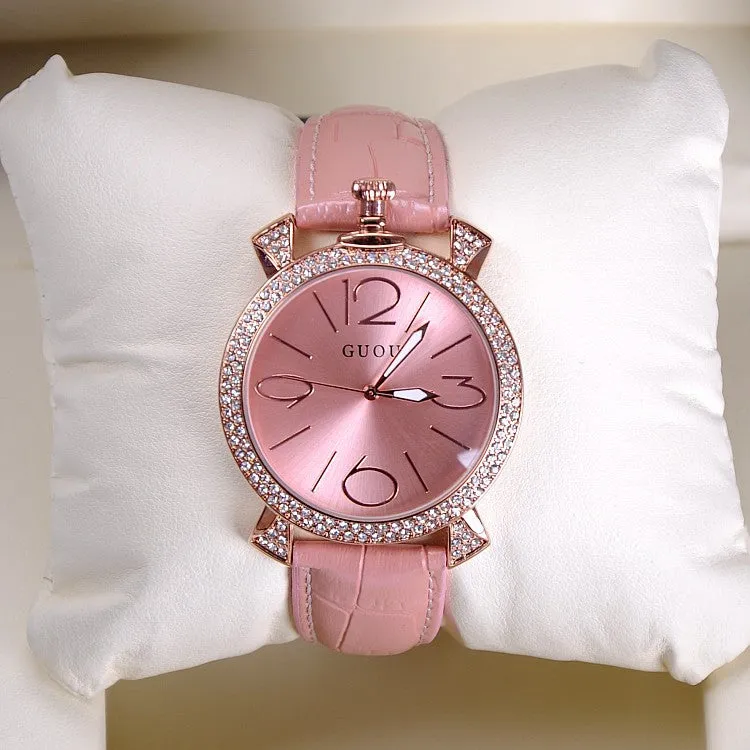 Large Numbers Scale Women's Watch