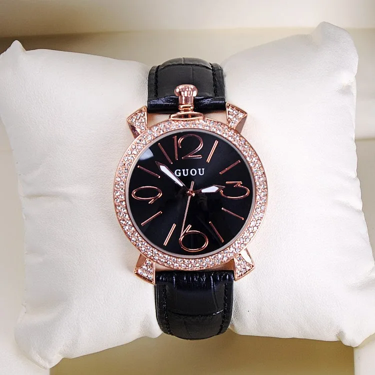 Large Numbers Scale Women's Watch