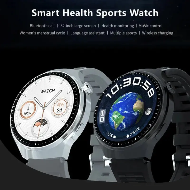 LAXASFIT 2024 New Smart Watch 1.52HD Screen Heart Rate MonitorBluetooth Talking Sports Smart Watch for Men Women