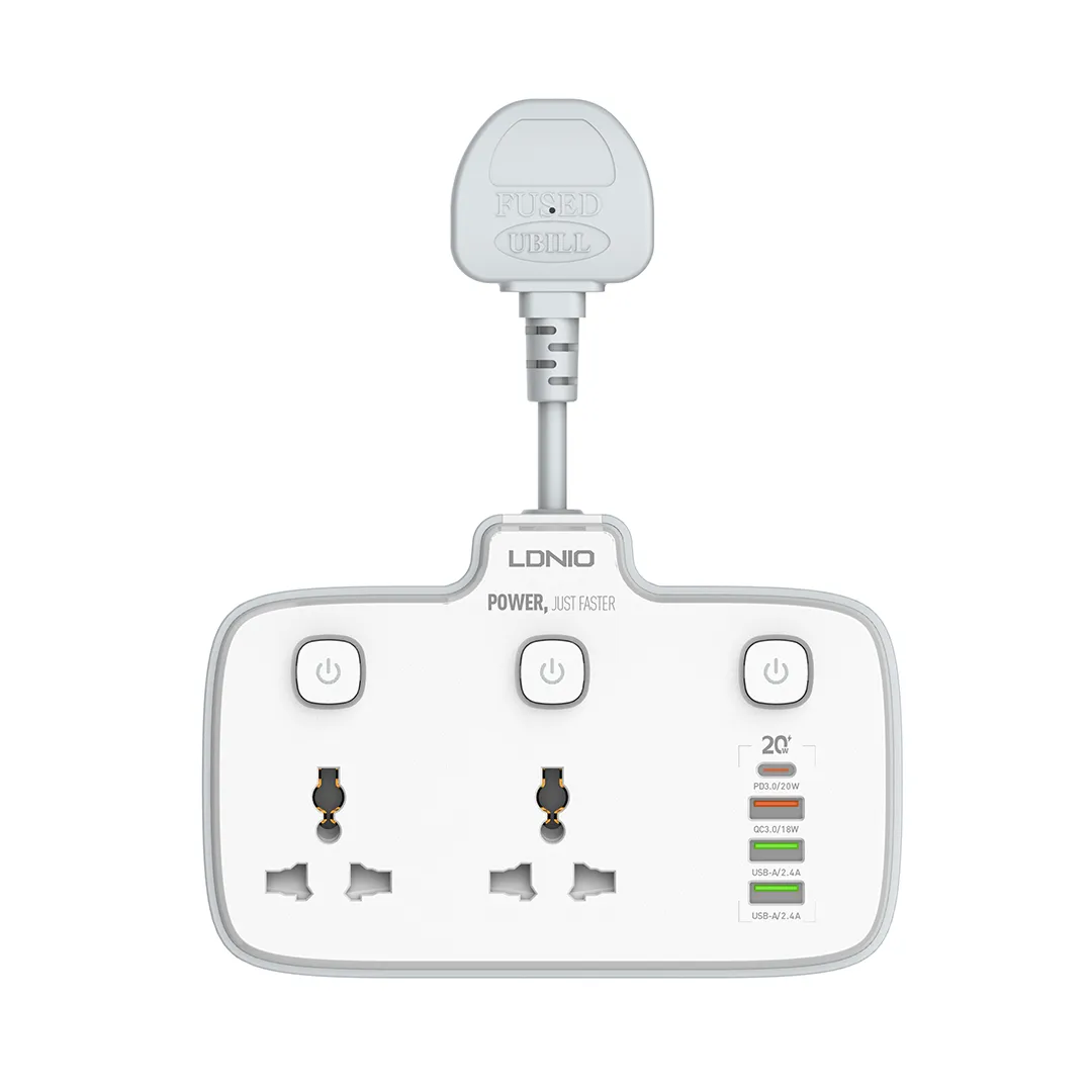 LDNIO Power Expansion Socket with Auto ID