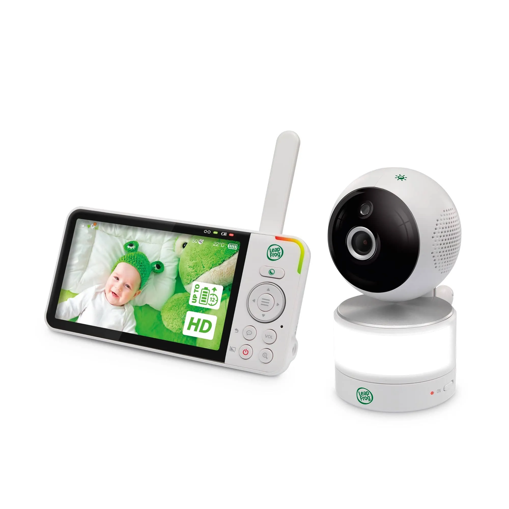 LeapFrog LF915HD 5" Video Baby Monitor with Colour Night Vision - White