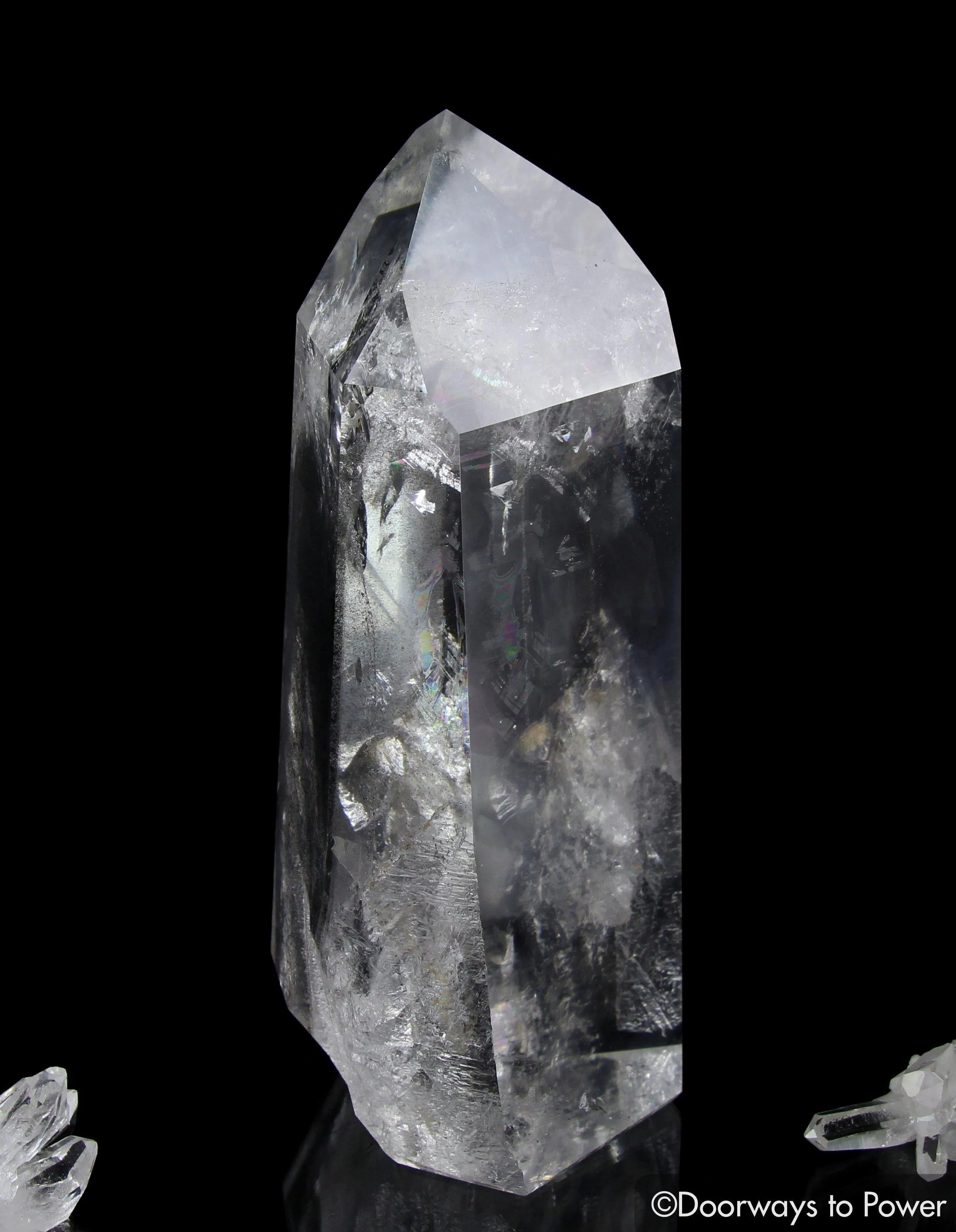 Lemurian Light Phantom Quartz Crystal XL 'ERA of LIGHT'