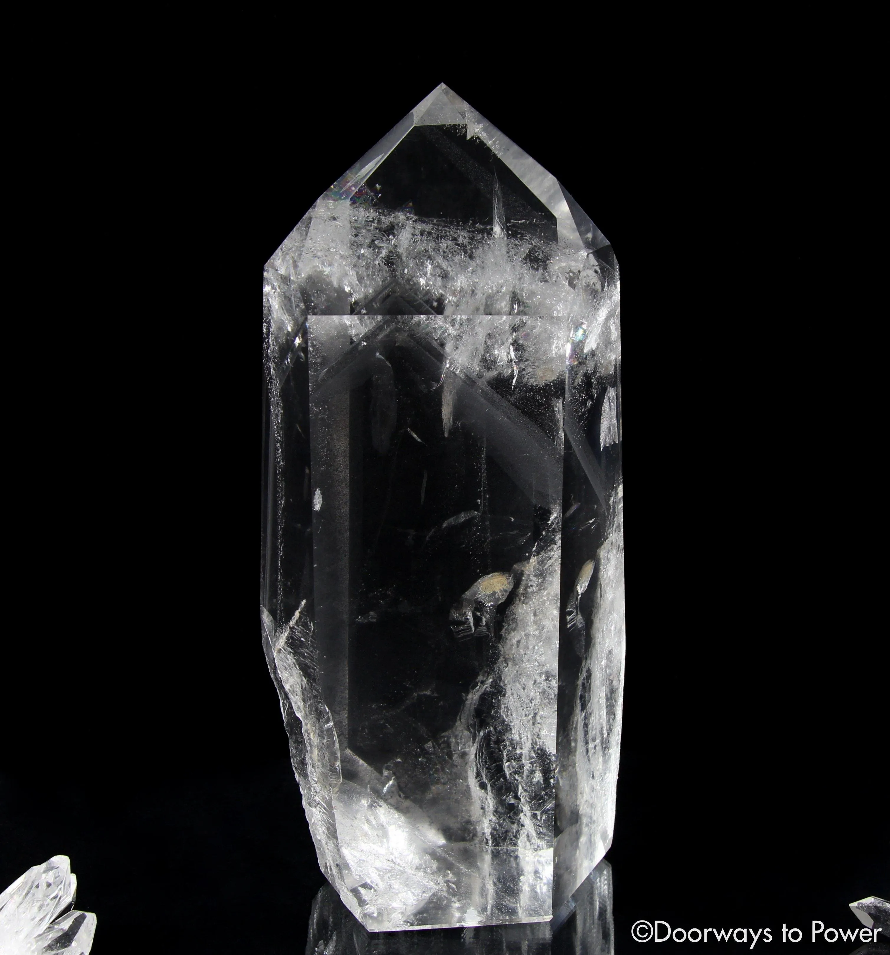 Lemurian Light Phantom Quartz Crystal XL 'ERA of LIGHT'