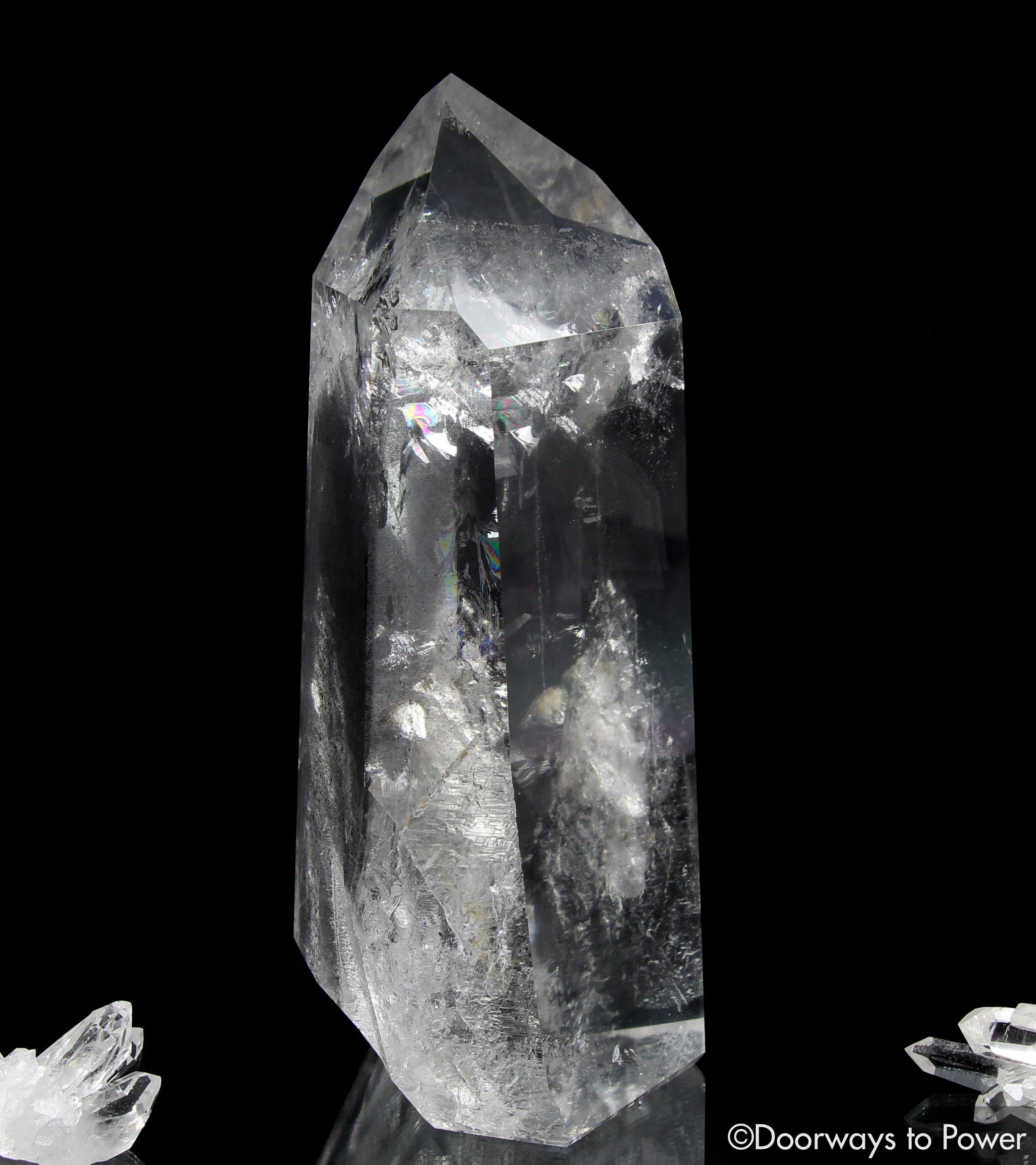 Lemurian Light Phantom Quartz Crystal XL 'ERA of LIGHT'