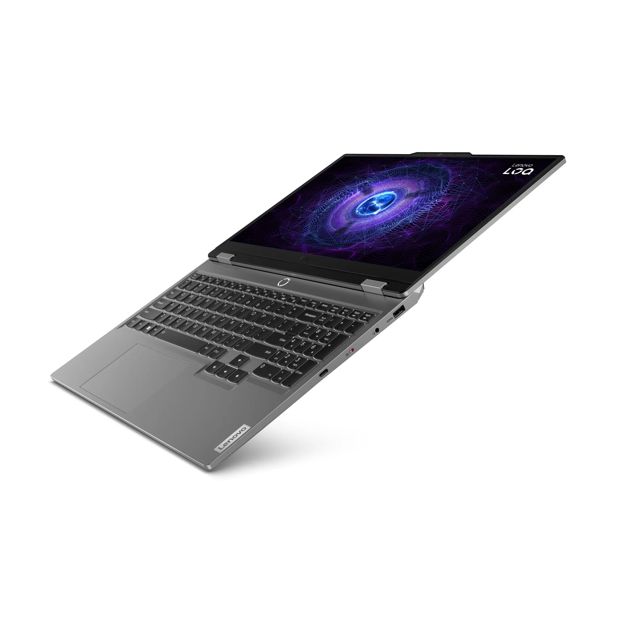 Lenovo LOQ Intel® Core™ i5 i5-12450HX Laptop 39.6 cm (15.6") Full HD 16 GB DDR5-SDRAM 512 GB SSD NVIDIA GeForce RTX 4060 Wi-Fi 6 (802.11ax) Windows 11 Home Grey