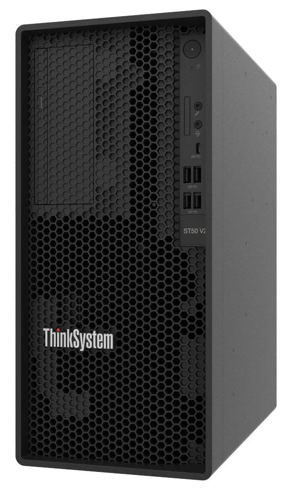 Lenovo Thinksystem St50 V2 Server 2 Tb Tower Intel Xeon E E-2324G 3.1 Ghz 8 Gb Ddr4-Sdram 500 W