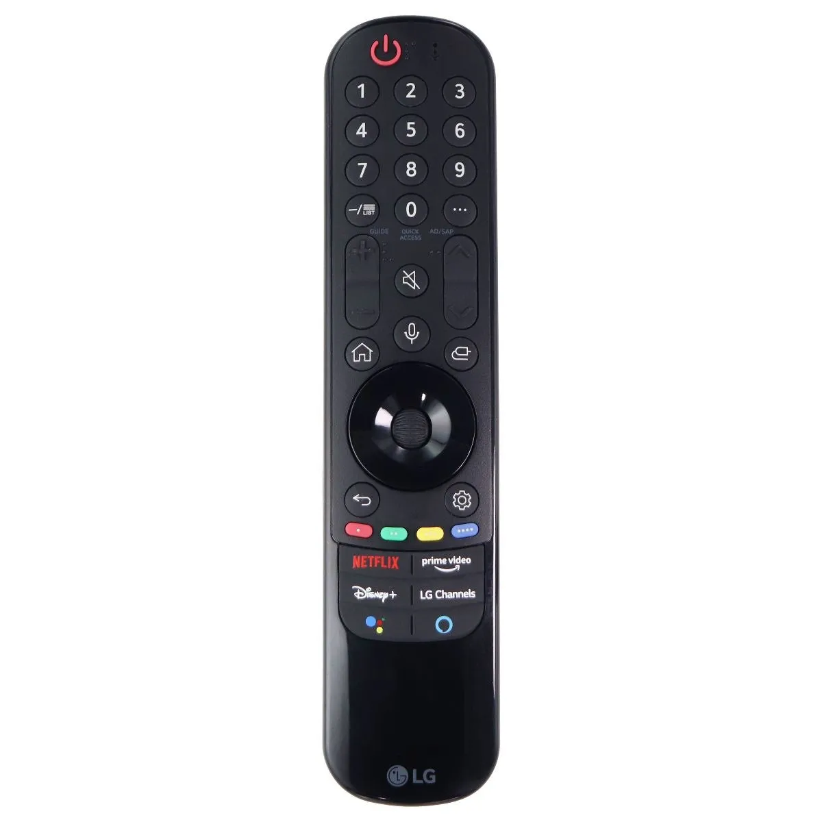 LG Magic Remote (MR21GA) with Netflix/Prime Keys for Select LG Smart TVs - Black