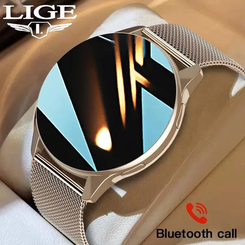 LIGE Health Tracker Smartwatch: Waterproof with Call Function