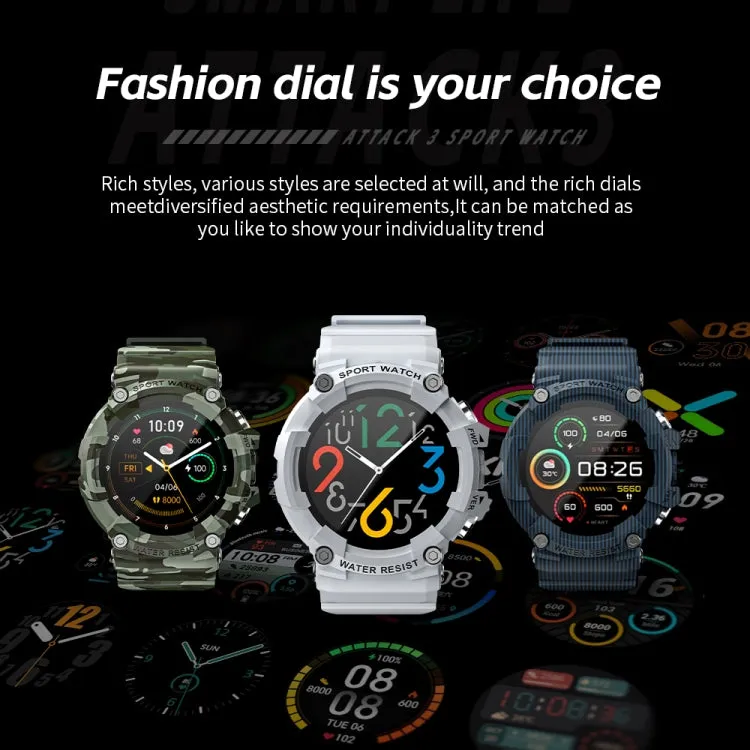 LOKMAT ATTACK 3 Fitness Smart Watch with 1.28" TFT Screen and Bluetooth Calling功能