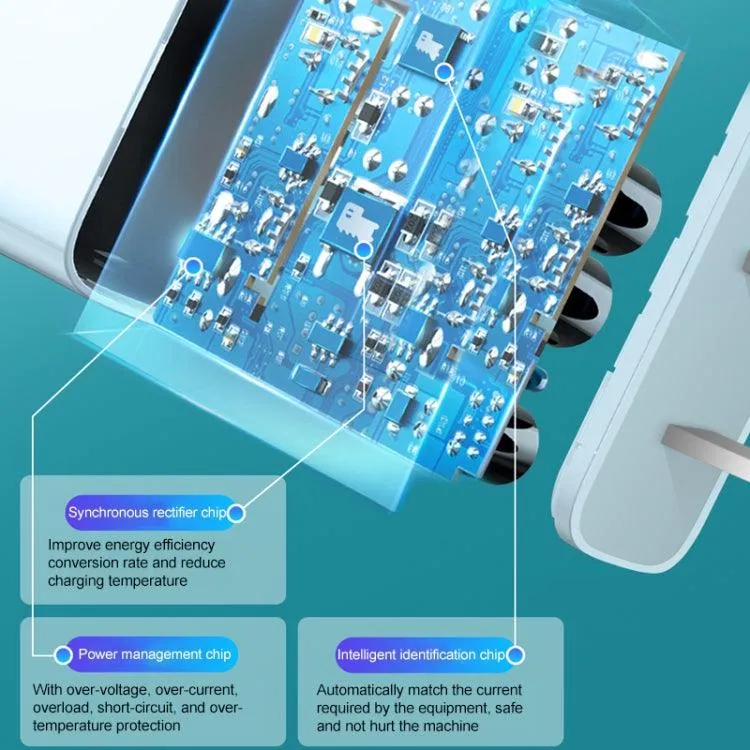 M117 2.4A Fast Charge Travel USB Charger with EU Plug