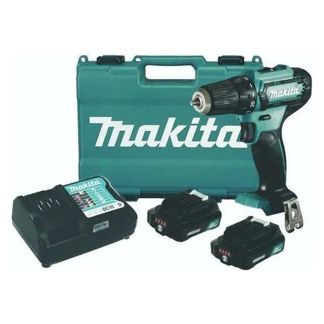 Makita DF333DWYE 12V Cordless Drill (CXT-Series)