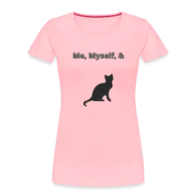 Me, Myself, & Cat Premium Women’s Organic T-Shirt