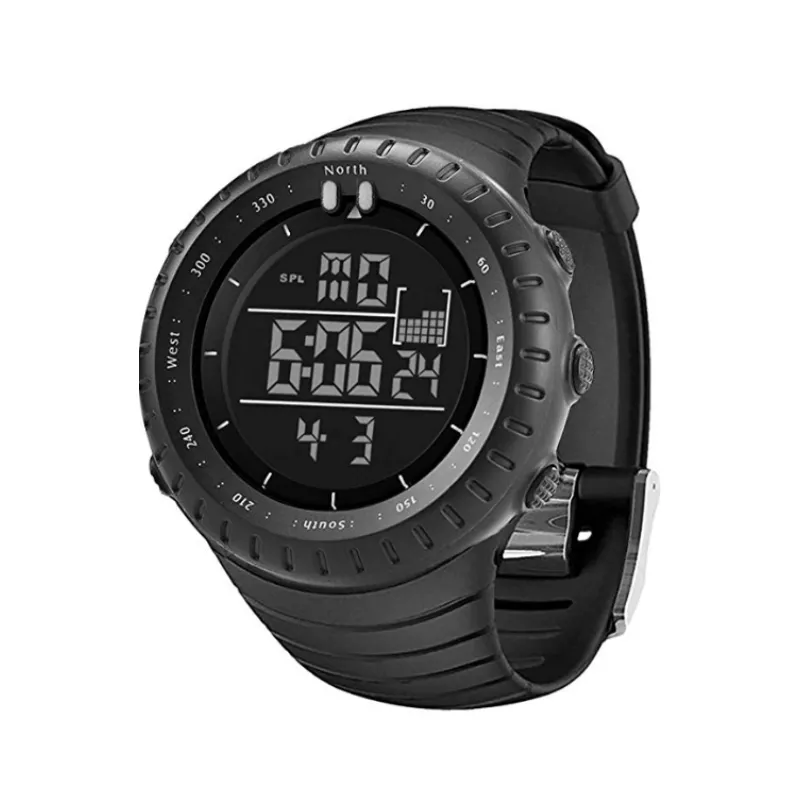 Mens Digital Waterproof Sports Watch