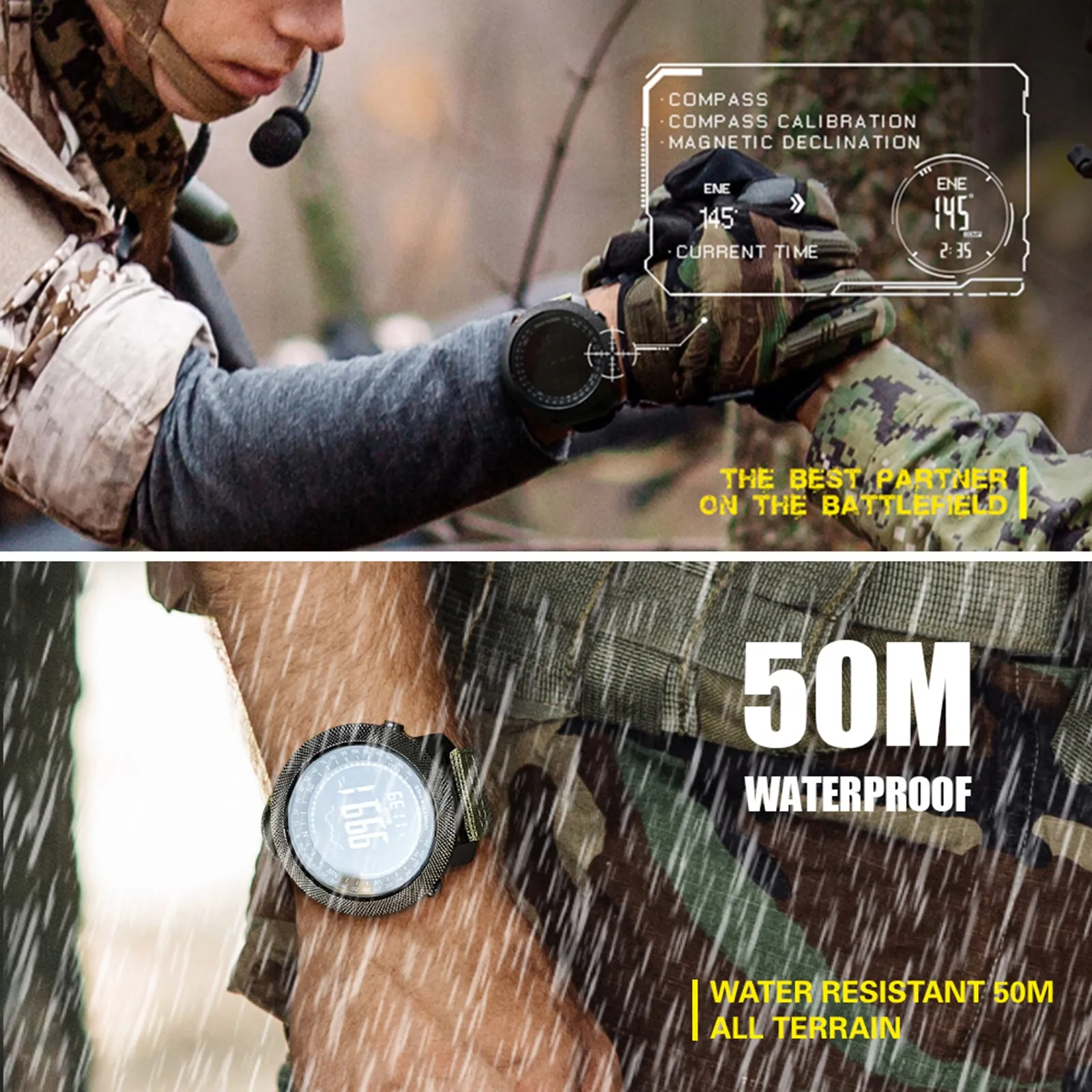 Men's Outdoor Digital Sports Watch