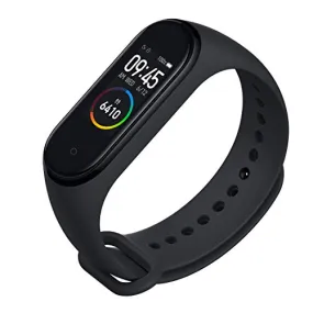 Mi Smart Band 4- India's No.1 Fitness Band, Up-to 20 Days Battery Life, Color AMOLED Full-Touch Screen, Waterproof with Music Control and Unlimited Watch Faces