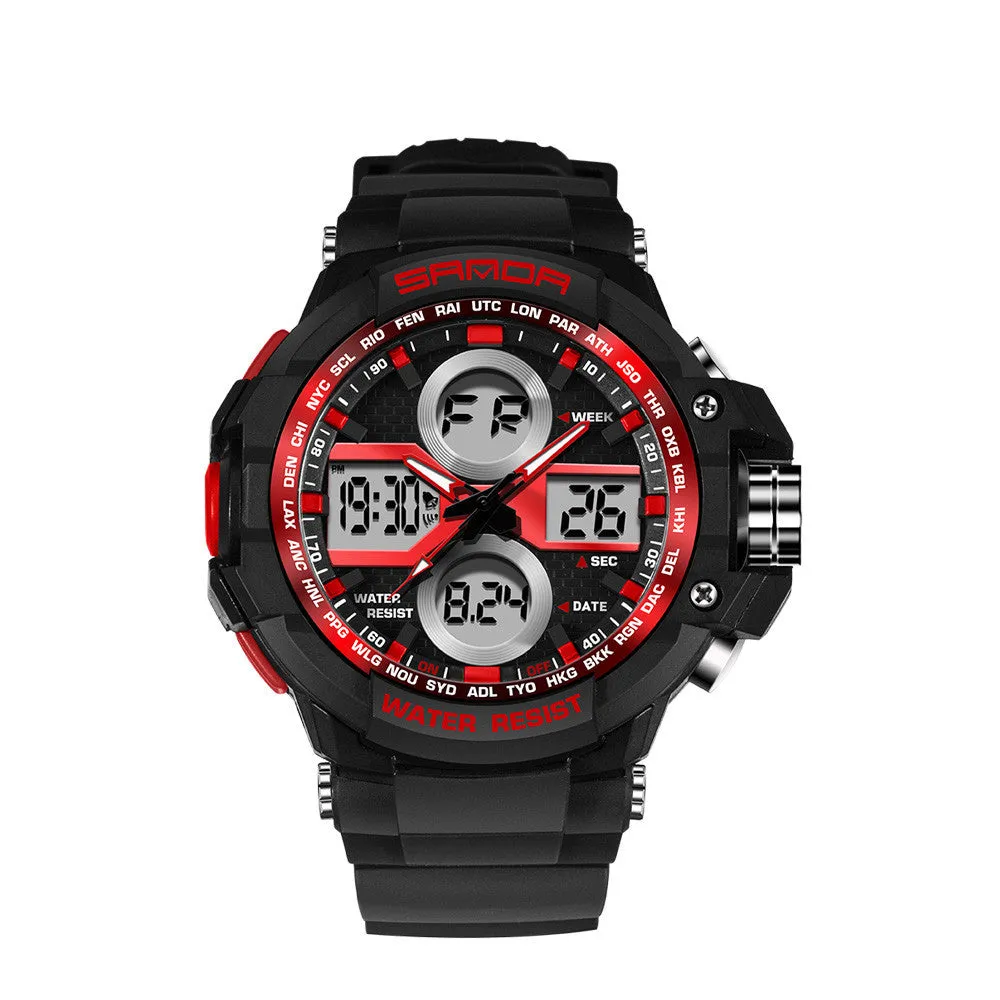 Military Style Waterproof Sports Watch