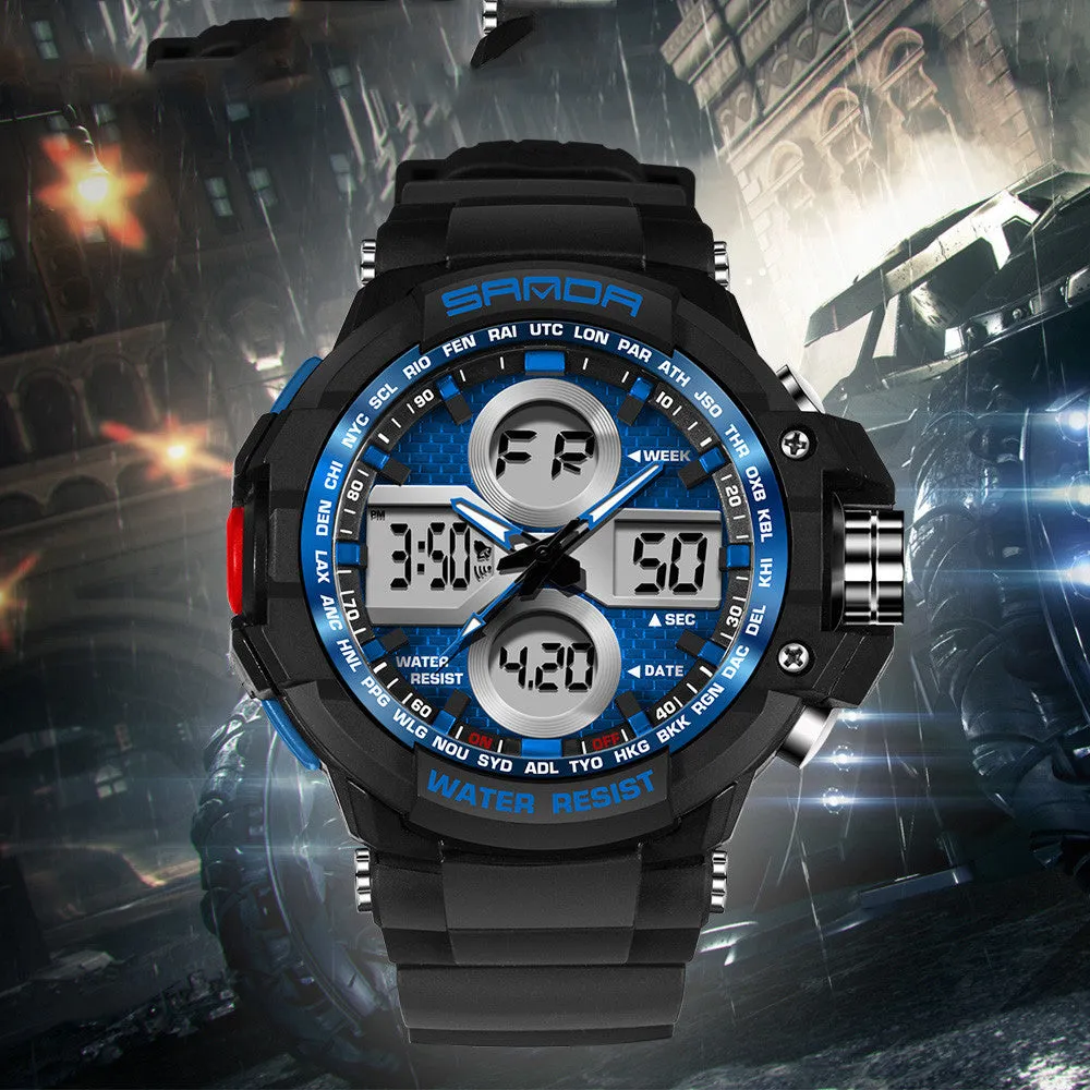 Military Style Waterproof Sports Watch