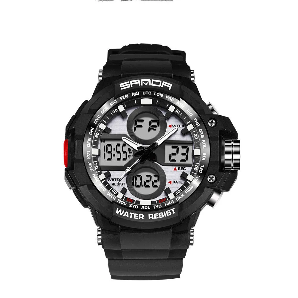 Military Style Waterproof Sports Watch