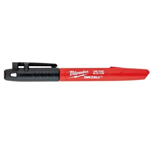 Milwaukee 48-22-3150 INKZALL Black Ultra Fine Point Marker (BULK)