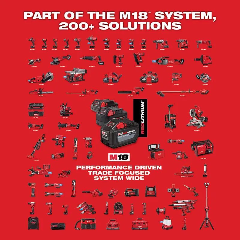 Milwaukee M18 18 V Simultaneous Rapid Dual Battery Charger 1 pc