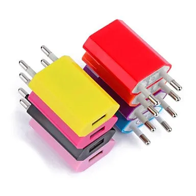 Mini USB EU Plug AC Power Adapter Wall Charger for iPhone 6 iPhone 6 Plus