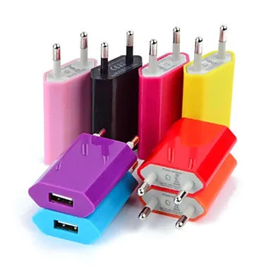 Mini USB EU Plug AC Power Adapter Wall Charger for iPhone 6 iPhone 6 Plus