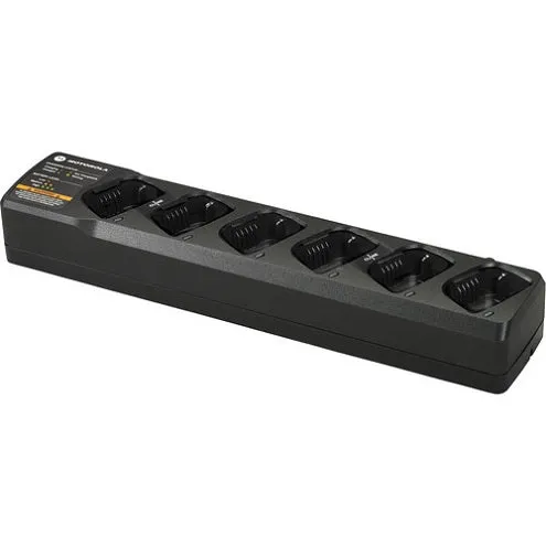 Motorola PMLN6384A RM Series Six-Unit Charging Station (Black)