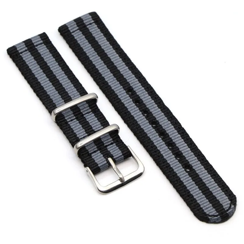 Nato Nylon Watch Straps Compatible with the 3Plus Vibe Smartwatch