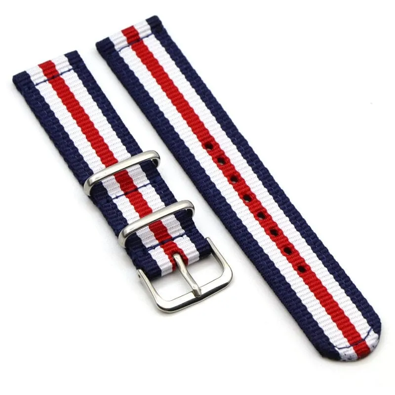 Nato Nylon Watch Straps Compatible with the 3Plus Vibe Smartwatch