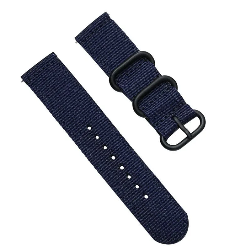 Nato Nylon Watch Straps Compatible with the 3Plus Vibe Smartwatch