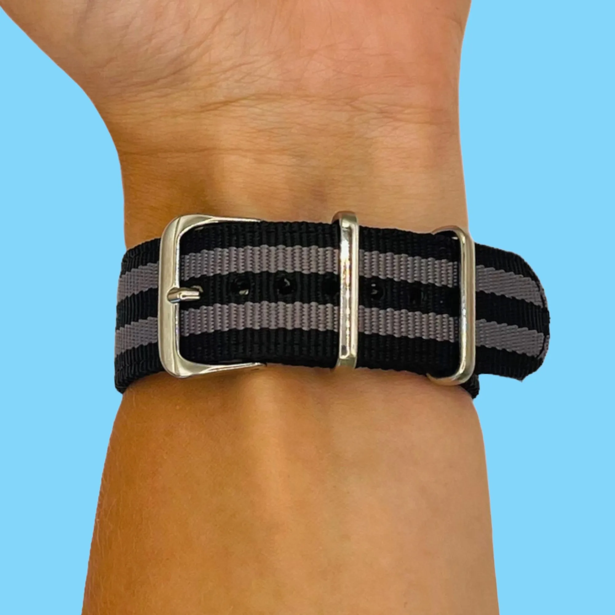 Nato Nylon Watch Straps Compatible with the 3Plus Vibe Smartwatch