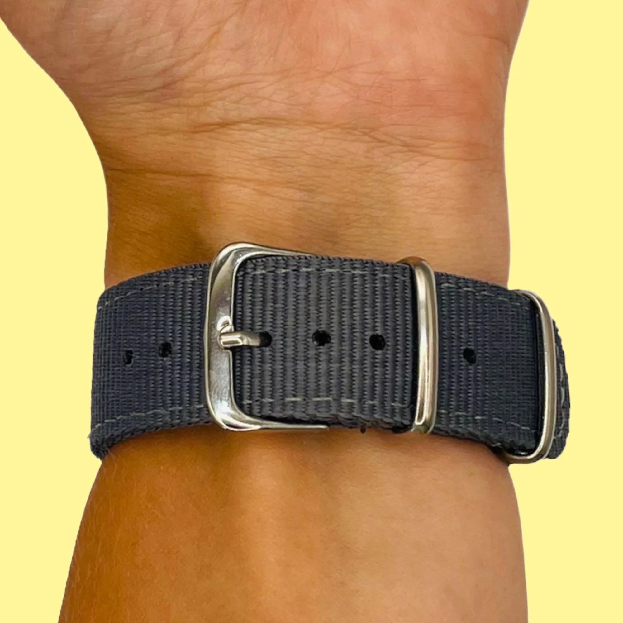 Nato Nylon Watch Straps Compatible with the 3Plus Vibe Smartwatch