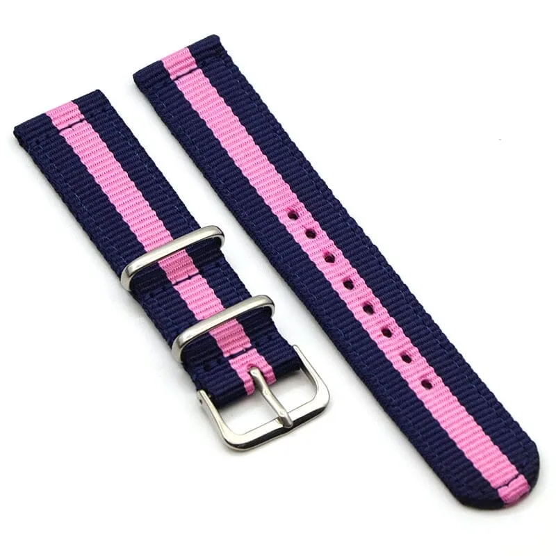 Nato Nylon Watch Straps Compatible with the 3Plus Vibe Smartwatch