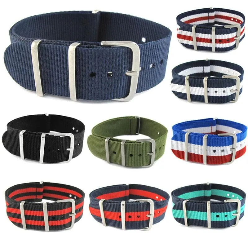 Nato Nylon Watch Straps Compatible with the 3Plus Vibe Smartwatch