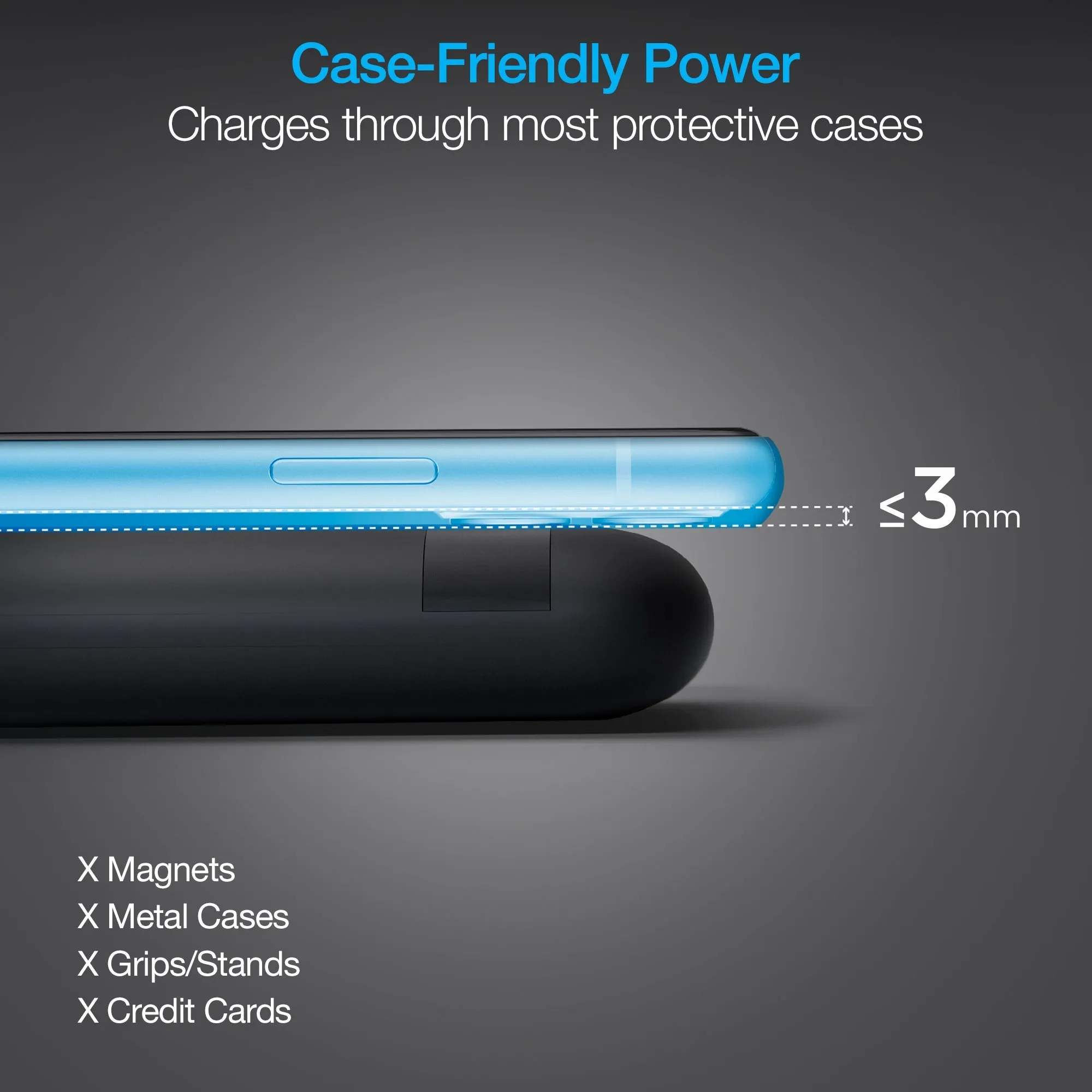 Naztech PowerBolt PD Wireless Power Bank with MFI Input (15509-HYP)