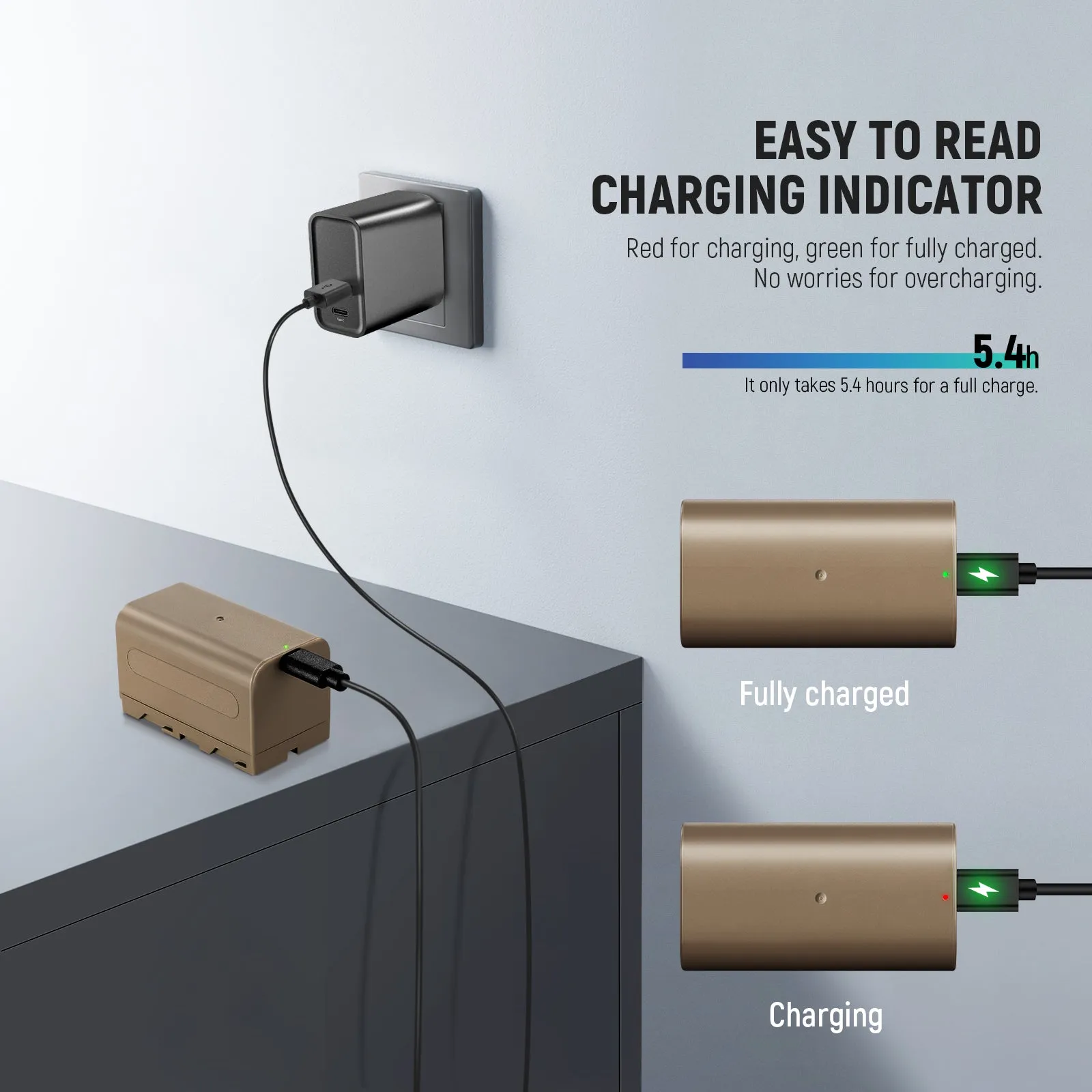 NEEWER NP-F750 7000mAh Replacement Battery