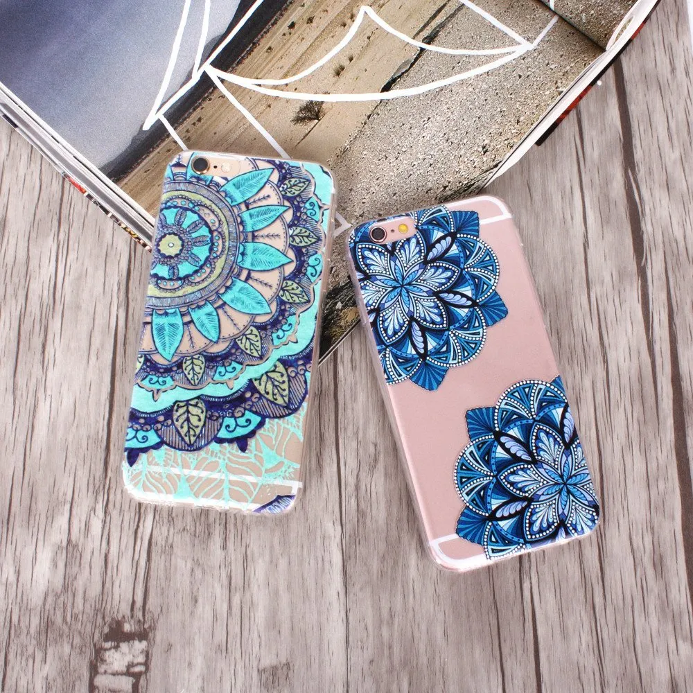 (New!) Floral Mandala Cases (iPhone 6/6s)