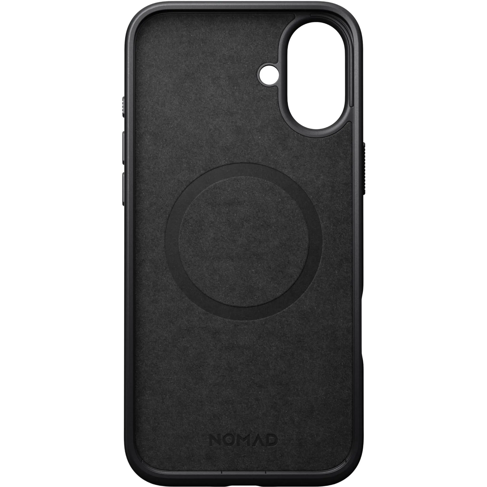 NOMAD Leather Case for iPhone 16 Plus (Black)